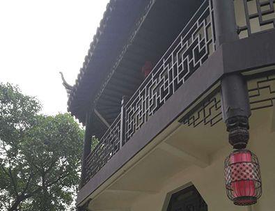 旅游区仿古建筑装饰铝窗花